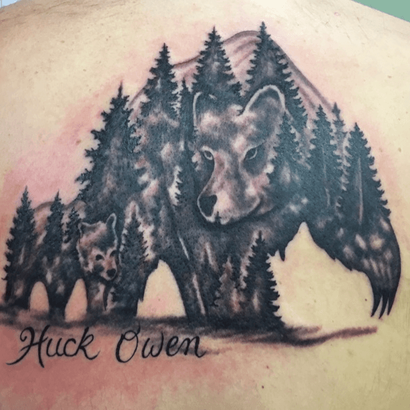 Big Bear by Mark Fanara at High Voltage Body Art  Piercing Batavia New  York  rtattoos