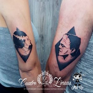 Pareja de Frankenstein y su novia en estilo blackwork para Miguel y Aída!
Os esperamos en vuestro estudio profesional de tatuajes en carabanchel, Madrid, Cuatro Líneas Tattoo.
#tattoo #tatuaje #art #artist #carabanchel #madrid #tatuajes #tattoos #tattoowork #tattooart #tattooartist #tattooaddict #ink #tattoopage #love #cute #photooftheday #happy #beautiful #girl #like #smile #fun #instalike #amazing #tatuajemadrid #tattooer #spaintattoo #nude @Thetattoo_gallery @amazingtattoos @tattooscolection_insta_ @tattooinstartmag @tattoo_spain