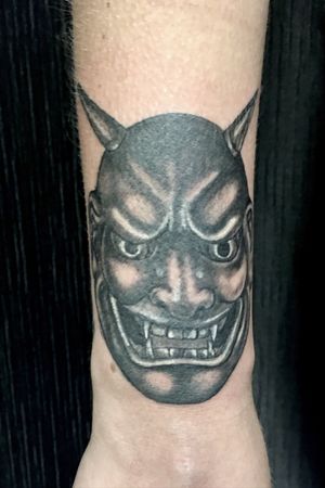 Oni mask coverup