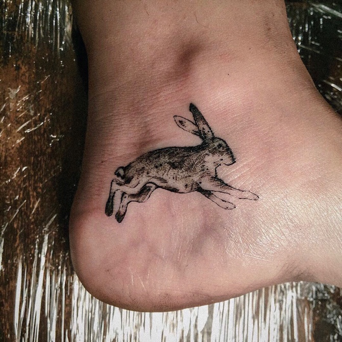 15 best hare rabbit tattoos symbolism and meaning   Онлайн блог о  тату IdeasTattoo