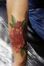 #tattoo #tattooartist #tattooart #lotus #flower #flowertattoo #japaneseflower #color #inked #ink #art #artist #tattoomagazine #tattoomag