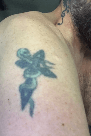 My Very First Tattoo Ever On My 18th Birthday 08/26/1985 (Artist Was “Doc” At The Old Electrik Needle That Was Located On The South Bound Frontage Road Of I-17 South Of Dunlap In Phoenix, AZ) 