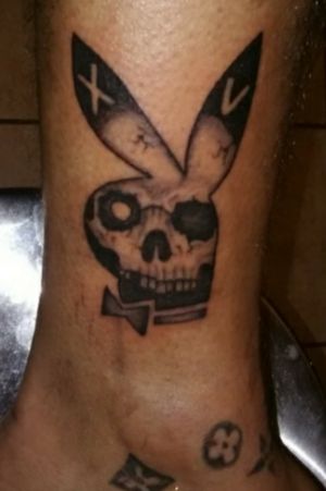 Playboy  Finally done my 100th tattoo reach me on Instagram (playboysatx) or 2108998050 or FB (rene patino)