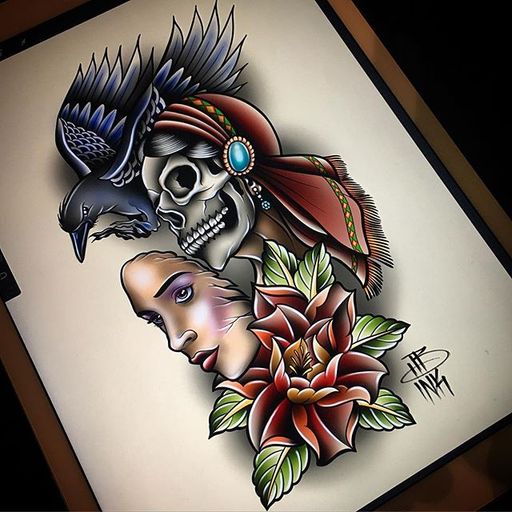Flash tattoo