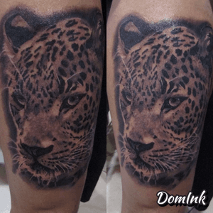 Leopard_#leopard #tattooartist #tattooart #artist #realistictattoo #realism 