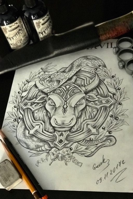 Flash tattoo