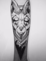 #geometrictattoo #wolftattoo #tattoo 