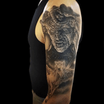 Tattoo by artist Lance Levine. See more of Lance's work here:  http://www.larktattoo.com/long-island-team-homepage/lance-levine/ . .  .  .  . #Medusa #MedusaTattoo #ClashOfTheTitans #ClashOfTheTitansTattoo #Peggasus #PeggasusTattoo #BNG #BNGTattoo #BlackAndGrayTattoo #BlackAndGreyTattoo #RealisticTattoo #PortraitTattoo #MovieTattoo #LarkTattoo #tattoo #tattoos #tat #tats #tatts #tatted #tattedup #tattoist #tattooed #inked #inkedup #ink #tattoooftheday #amazingink #bodyart #tattooig #tattoosofinstagram #instatats  #larktattoos #larktattoowestbury #westbury #longisland #NY #NewYork #usa #art