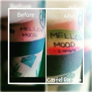 #MellowMood #Reggae #tattoo #tattooer #tattooed #GirlTattooer #girltattooartist #girlswithtattoos #lettering #MarcoMineo #GameOverInk #WorldFamousInk #BlueIce #TattooLight #colourtattoo 