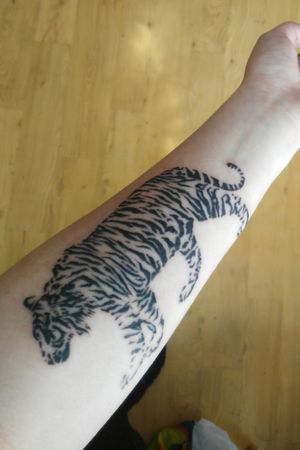My first tatt (2yrs ago, fresh photo)/own design/