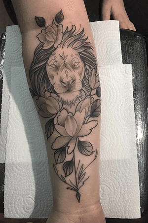 Tattoo lion #tattooartist #tattooart #ink #inked #lion #followme 