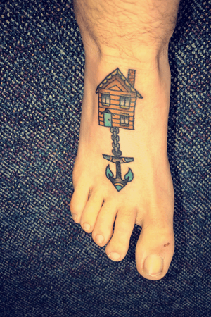 Anchored House (right foot)