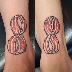 Bacon infinity signs