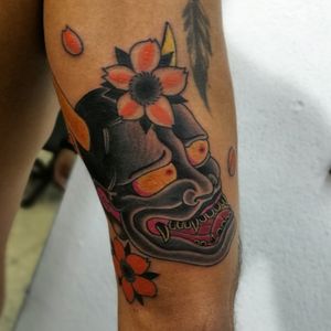Hannya Mask Tattoo 
