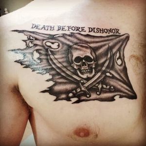 Death Before Dishonor Jolly Roger