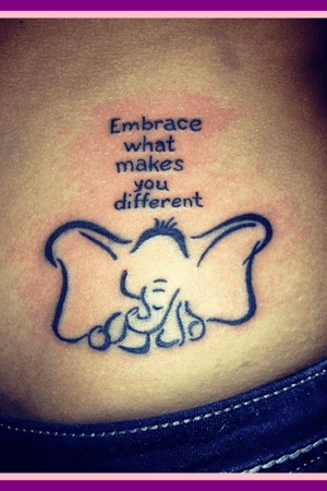 I want to get this done because i love Dumbo and that quote is special to me.