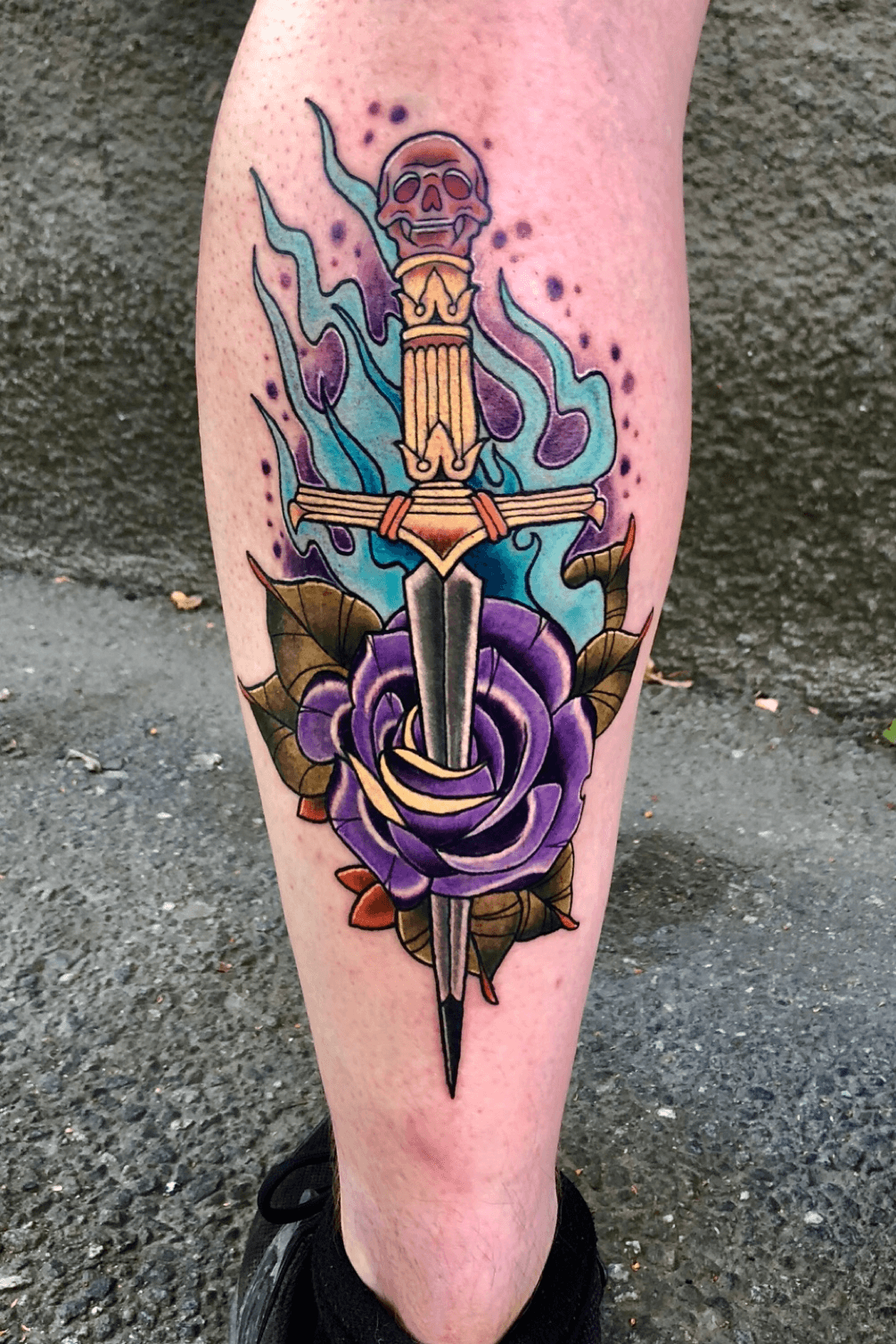 She ra sword  chakra  tarot tattoo