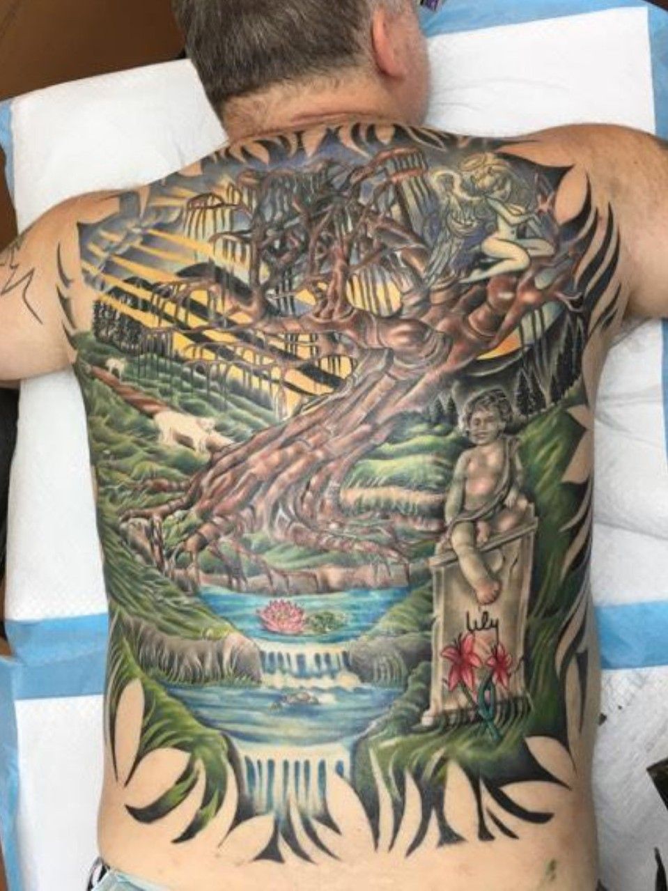 Back Japanese Tattoo by Damien Rodriguez and Chris Garver  Tattoo Insider