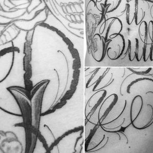 My best!!!on my love...   #lovelettertattoo. #letter #lettering #chicano #tattoo