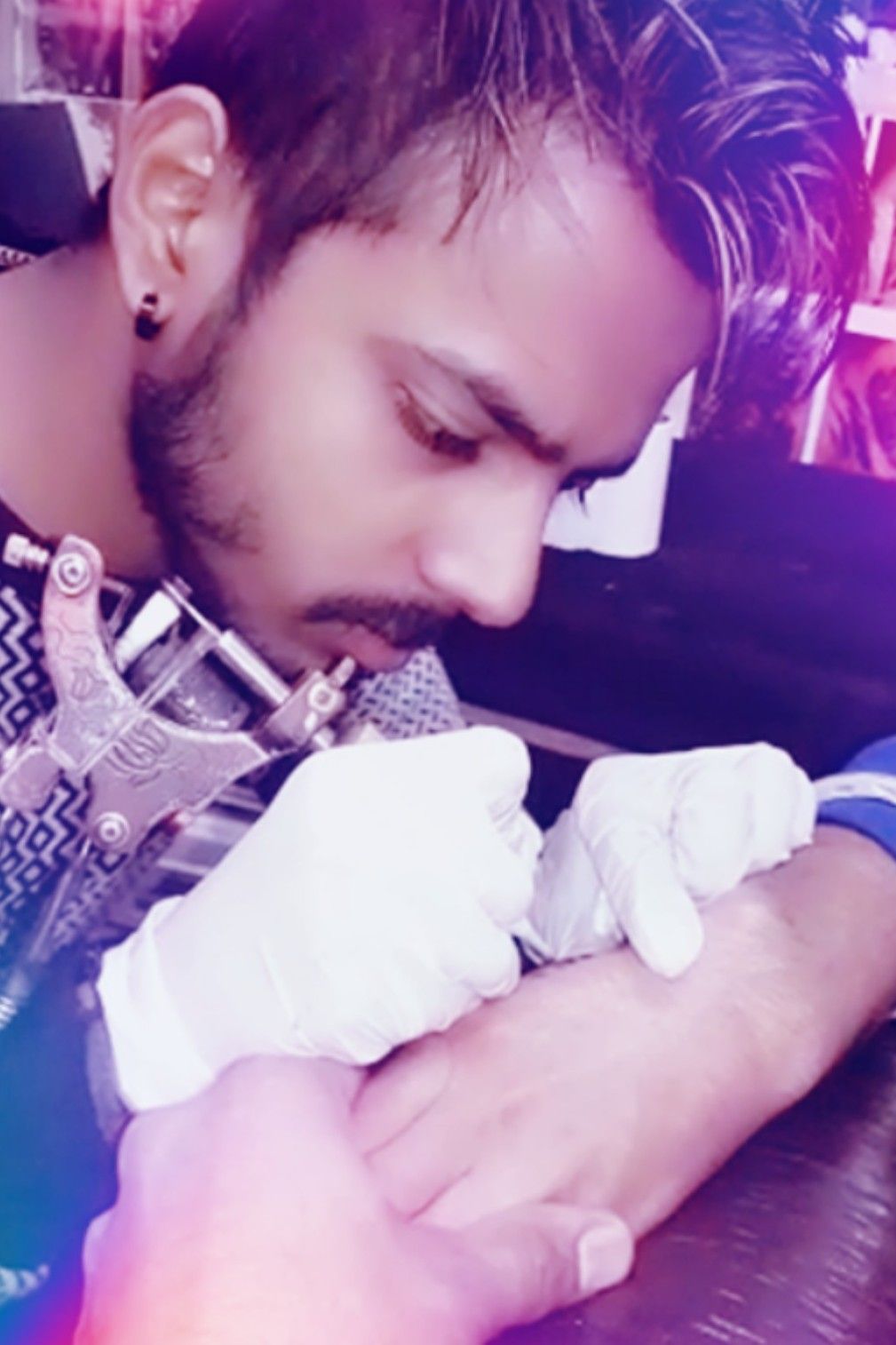 Tattoo uploaded by Sonu Rajput  Love you bebe bapu tattoo Sonu rajput  tattoo  Tattoodo