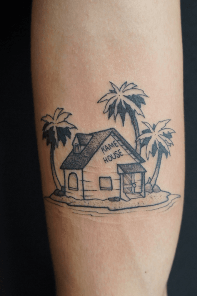 Paradise island by Dragon Ink  Tattoogridnet