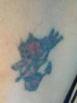 My very first tattoo on my left leg