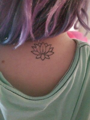 my lotus flower tattoo ♡