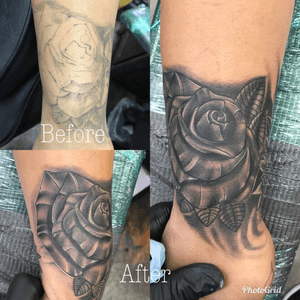 Toaster will do everything he can to fix your tattoo as well here is a before and after !