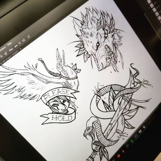 Flash tattoo