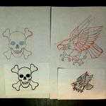 Homework. #tete #tattoo #sketch #learning #tattooapprentice #apprentice #apprenticetattoo #ink #inkedgirl #drawing #draw #classroom #master #eagle #eagletattoo #homework.