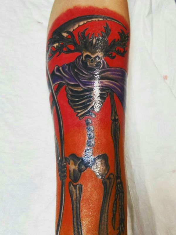 Tattoo from Warlock Tattoo
