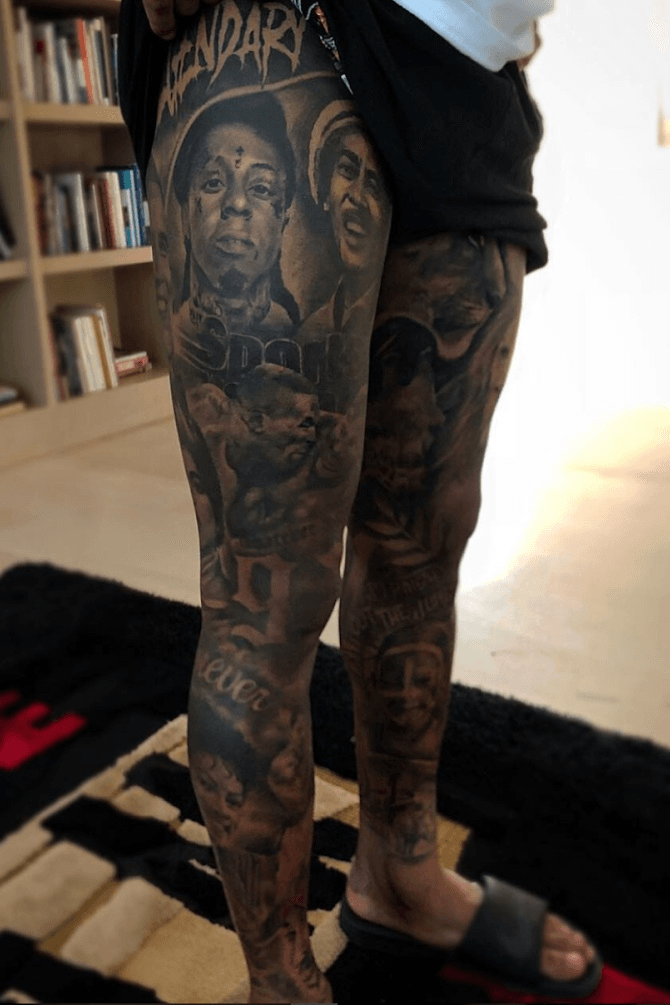odell beckham jr tattoos
