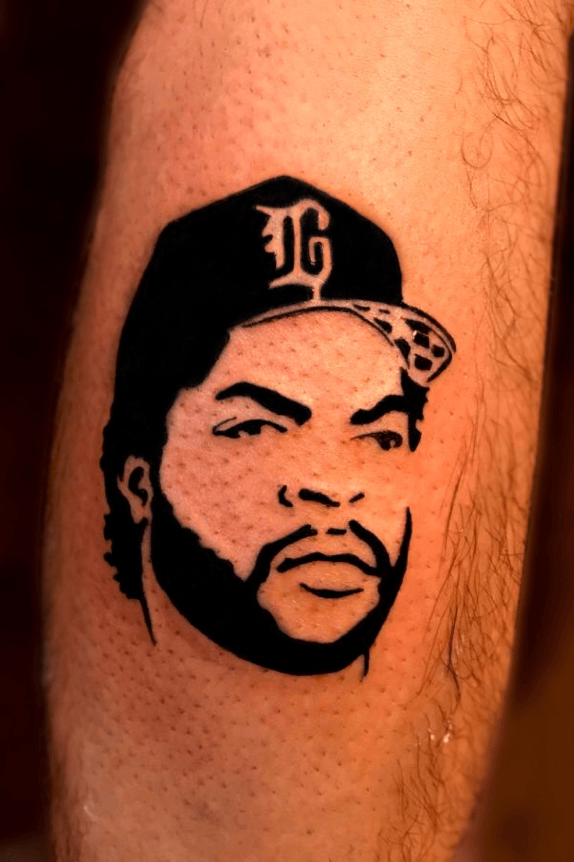 Ice Cube tattoo by Alex Legaza  Post 23365