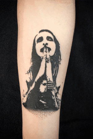 Marilyn Manson #blackworktattoo #dotworktattoo #MarilynManson #moderntattoos #icontattoo #customtattoo #tattoos #amsterdam #ink #traditional #classictattoos #traditionaltattoos #amsterdamtattoo #oldschool #amsterdamtattoos #amsterdamtattooshop #amsterdamtattooartist