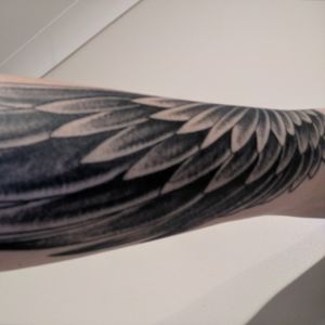 #wing #arm #realism #blackandgray