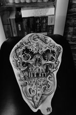 Unik skull 💀 by Dan Palmer 