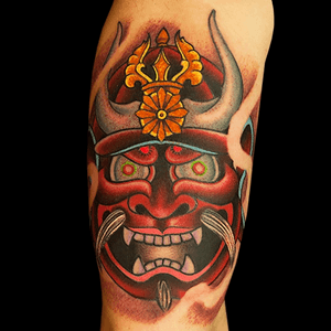 Tattoo by artist Matt C. Ellis. See more of Matt's work here: http://www.larktattoo.com/long-island-team-homepage/matt/ . . . . . . #Japanese #JapaneseTattoo #Oni #OniTattoo #OniMask #OniMaskTattoo #Samurai #SamuraiTattoo #SamuraiMask #SamuraiMaskTattoo #JapaneseDevil #JapaneseDevilTattoo #JapaneseDevilMask #JapaneseDevilMaskTattoo #ColorTattoo #tattoo #tattoos #tat #tats #tatts #tatted #tattedup #tattoist #tattooed #inked #inkedup #ink #tattoooftheday #amazingink #bodyart #tattooig #tattoosofinstagram #instatats #larktattoo #larktattoos #larktattoowestbury #westbury #longisland #NY #NewYork #usa #art
