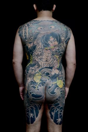 #ichitattoo #ichitattoo_tokyo #ichi_hatano #japanesetattoo #irezumi #backpiece #backpiecetattoo #tokyo #tattoo