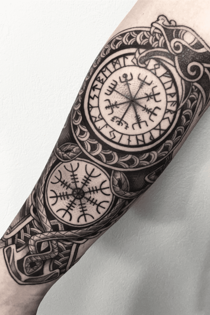 Viking Tattoo History Designs Symbolism and Ideas  TattooIcon
