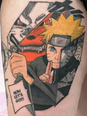 Naruto and Kurama