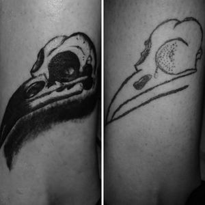 Raven skull I didn't do the original but I definitely made it look way way better