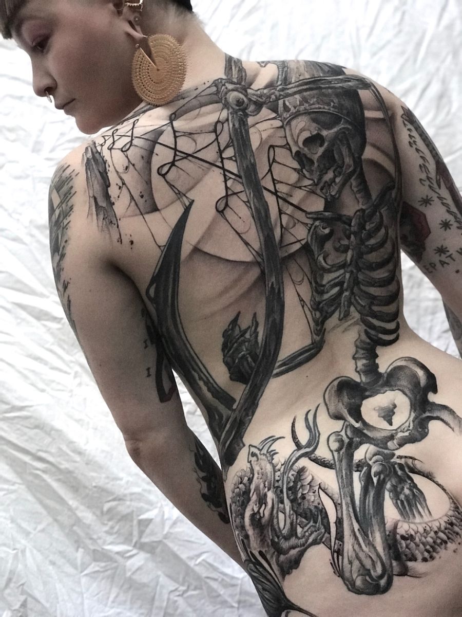 Tattoo uploaded by Yorick Tattoo • Just did 2 sessions in a row on my