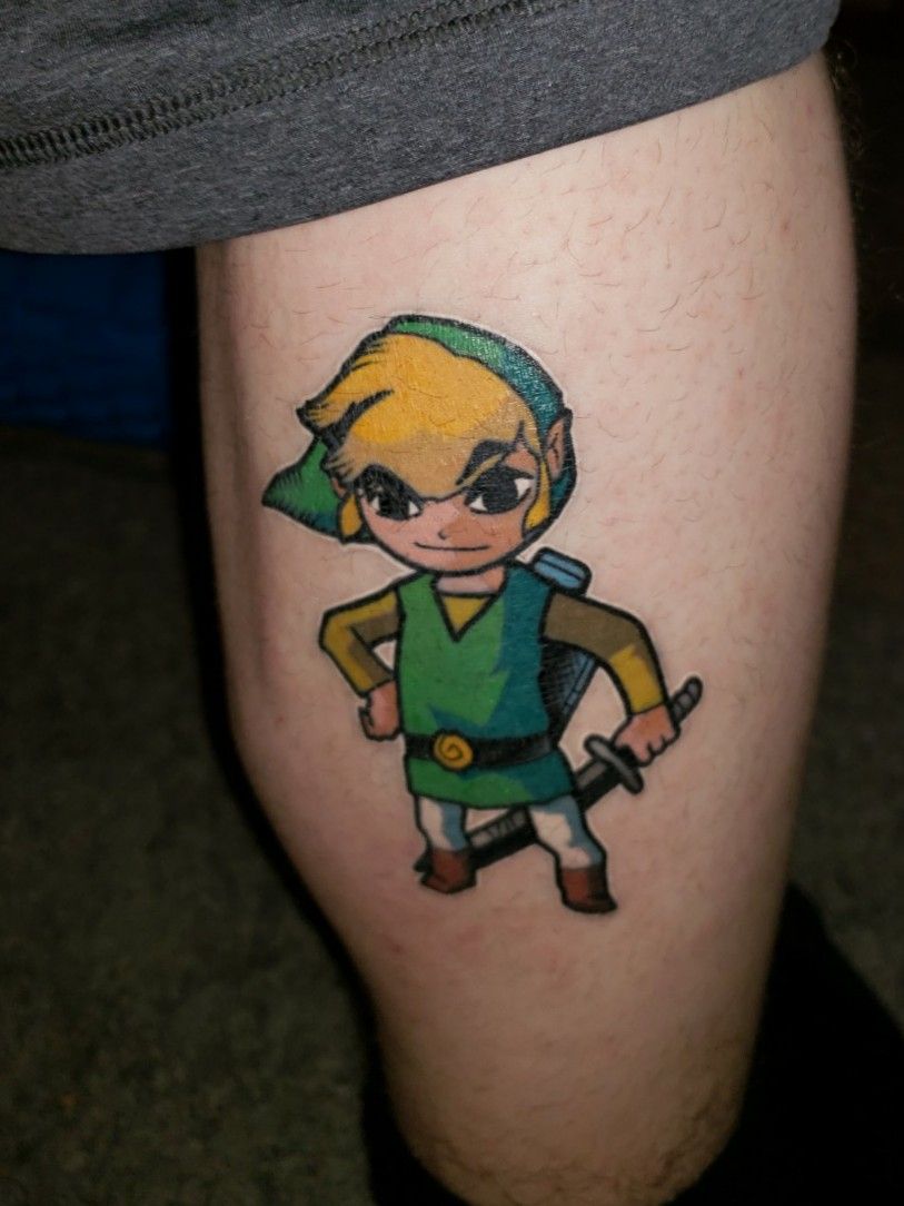 My Legend of Zelda Wind Waker tattoo Top to bottom wisdom power  courage   Time tattoos Zelda tattoo Tattoos