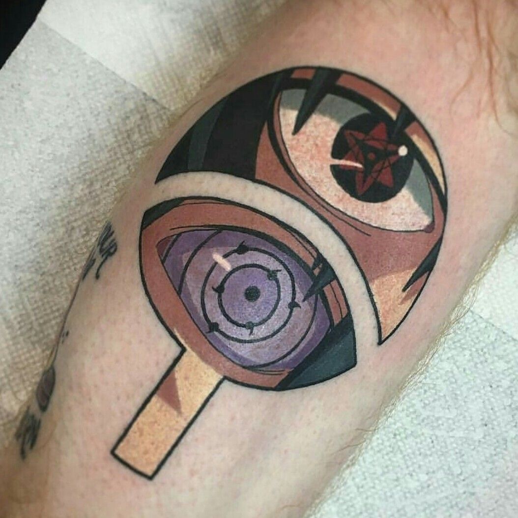 Sauskes eyes for all naruto fans Tattoo done by William Quiceno at  abstracto studios in miami Florida  rNaruto