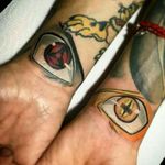 Naruto and Sasuke eyes