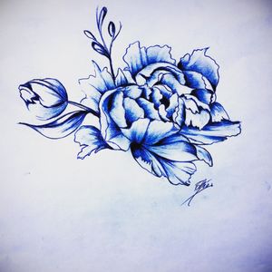 #draw #drawing #art #artoftheday #dessin #artiste #france #flashtattoo #tattoo #tatouage #theotetattoo #arttattoo #tattoolife #rose #flower