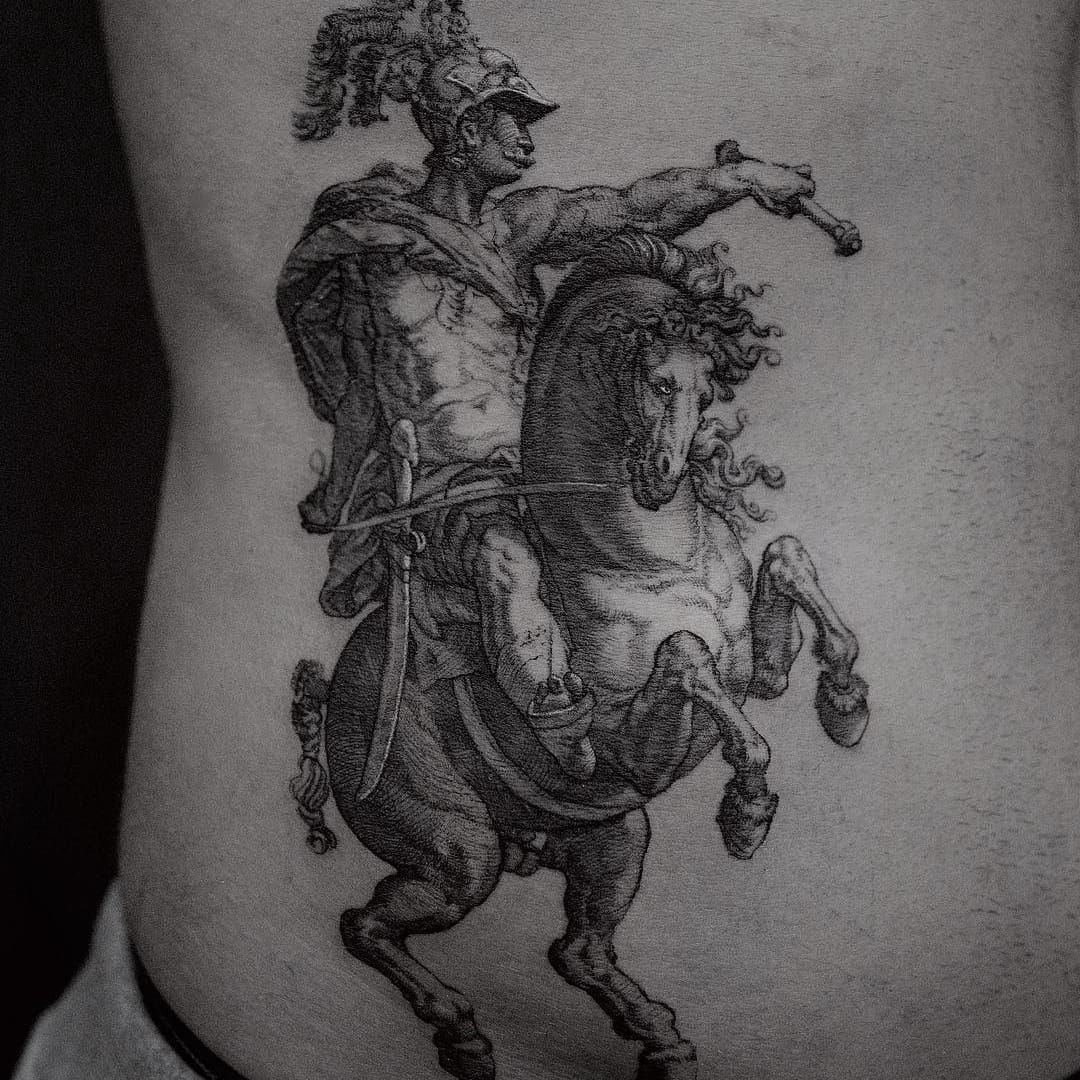 Bushido Tattoo  Warrior tattoos Horse tattoo design Samurai tattoo design