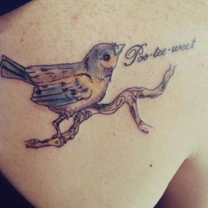 poo-tee-weet bird tattoo #KurtVonnegut