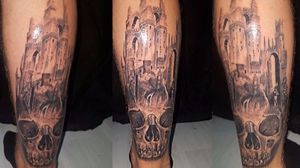  #tattoo #skulltattoo #skullandcastle #blackandgreytattoo #tattoolife #inklife #inkbe #ink #realistic #realistictattoo #inkmaster #tattooing #tattoosocial #tattooartist #egestink #instagram #tattooideas #tattoodesign #art #artist #albania #2018 #housenr10