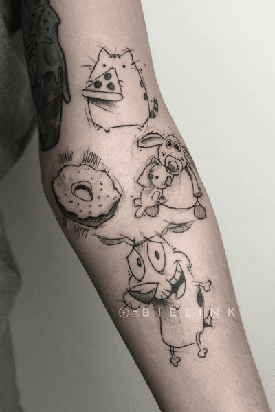 #90s #90stattoo #cartoonnetwork #cartoonnetworktattoo #donut #donuttattoo #pusheen #pusheentattoo #darkartists #polandtattoos #sketchtattoo #blxckinktattoos #wowtattoo #black #darkartists #chorzow #katowice #tattoo #blacktattooart #blackworkers #blackartist #blxck #blxckwork #onlyblackink #onlythedarkest #iblackwork #blacktattooart #thedarkestwork